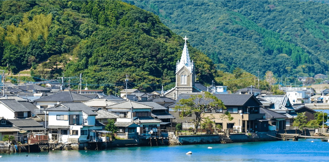 崎津天主堂(﨑津集落・天草市河浦町)